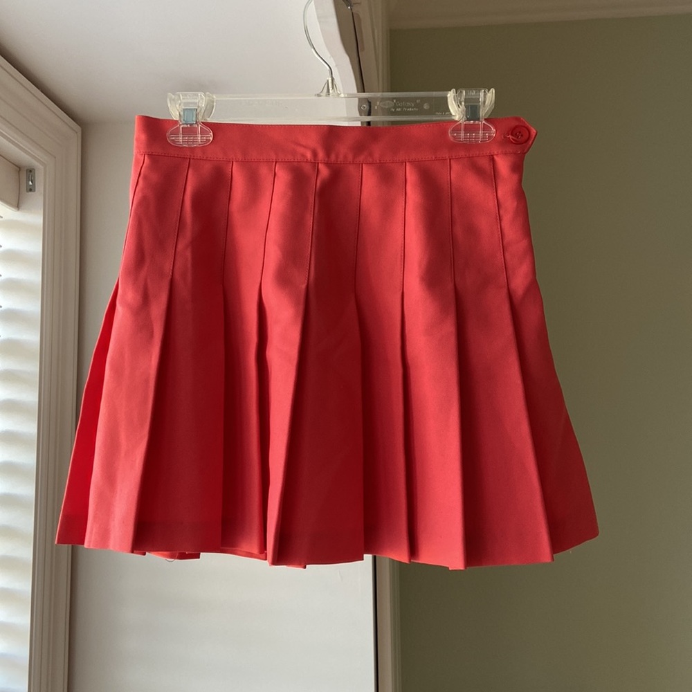 American Apparel Tennis Skirt in Watermelon - Picture 2 of 4
